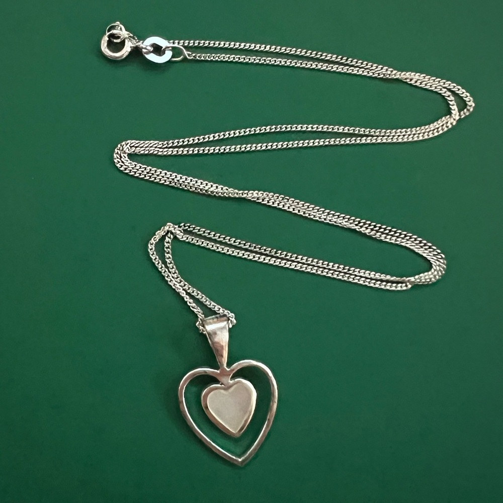 S925 sterling silver necklace with pendant